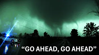 These Cops Let Me Chase This "DEAD MAN WALKING" Tornado | Monett/Aurora, MO 5/8/2024