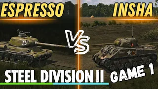 ARMOR IN CLOSE! August Monthly Game 1 on Haroshaje- Steel Division 2