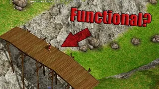 Age of Mythology The Unused Bridge was intended to be functional?