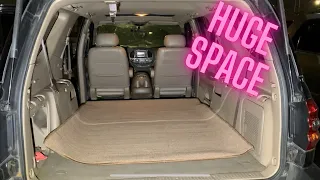 Toyota Sequoia camping rig or cargo workhorse? HUGE INSIDE