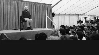 Audio | J. Krishnamurti – London 1969 – Public Talk 2 – Can the mind be free of fear?