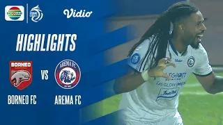 Highlights - Borneo FC VS Arema FC | BRI Liga 1