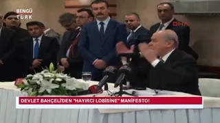 DEVLET BAHÇELİ AKP'LİLERE SESLENDİ :"SEN RECEP TAYYİP ERDOĞAN YERİNE ÜLKENDEN VAZGEÇME"