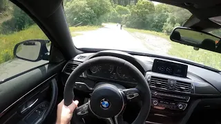 2020 BMW M4 Comp Manual 6 Speed Canyon Run *First Time POV*