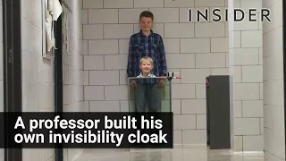 Cheap homemade invisibility cloak