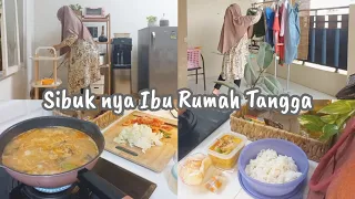 Rutinitas Pagi | Masak Bekal Dan Urus Pekerjaan Ibu Rumah Tangga Lain nya ( Beres2 Dapur )