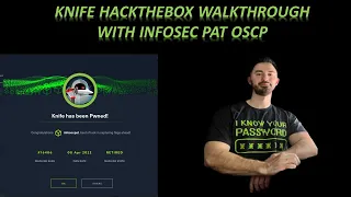 HackTheBox CTF Boot-2-Root - Knife Walkthrough OSCP with InfoSec Pat 2022