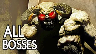 Serious Sam HD The Second Encounter - All Bosses With Cutscenes & Ending