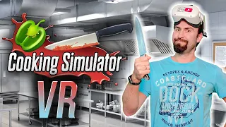 Салат Оливье, но в VR! Cooking simulator VR / Часть 2 /
