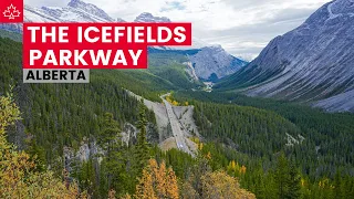 Driving the ICEFIELDS PARKWAY (from Lake Louise to Jasper Alberta)