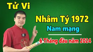 Tử Vi Tuổi Nhâm Tý 1972 Nam Mạng - 6 Tháng Đầu Năm 2024 Giáp Thìn, Thoát Tam Tai Ngoạn Mục