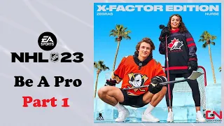 NHL 23: Be a Pro Part 1