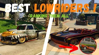 Reviewing ALL the Lowriders in GTA 5