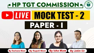 HP TGT Commission | Mock Test- 2 | Paper- 1 | CivilsTap Teaching Exams