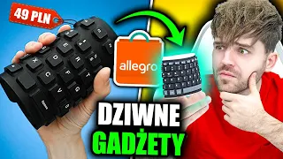 Testuje Dziwne KOMPUTEROWE GADŻETY z Allegro!