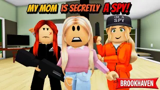 MY MOM IS SECRETLY A SPY..!! || A Brookhaven Movie (VOICED) || ROBLOX || CoxoSparkle2
