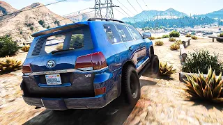 GTA 5 Land Cruiser Off-Road Ultra Realistic RAW Gameplay on RTX 4090 - Maxed-Out Settings [4K]