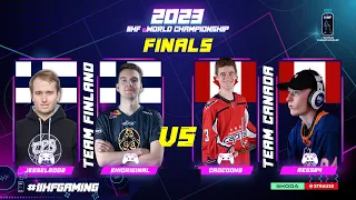 [FI/1v1/GF] Finland vs. Canada - Final - IIHF eWorld Championship 2023