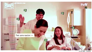 Kim Namgil and Kim Ahjoong cute moments 2017