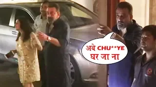 Sanjay Dutt's FUNNY Moments With Reporters At Diwali Party 2018