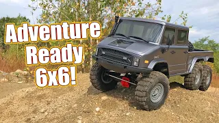 Explore New Off-Road Trails With Extra Grip! Axial Racing SCX10 II UMG10 6x6 Review | RC Driver