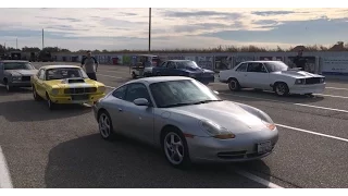 Porsche 911 with 243,000 miles goes DRAG RACING