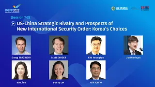 S7-2 US-China Strategic Rivalry and Prospects of New International Security Order: Korea’s Choices