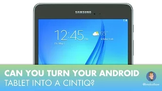 Can your Android Tablet be Used as a Cintiq?
