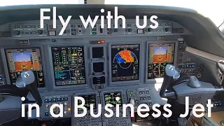 Cessna C680 Sovereign Cockpit View / Honeywell Primus