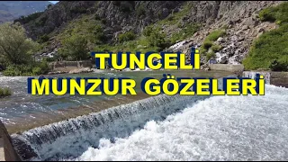 Tunceli Munzur Gözeleri Dersim coğrafyası Munzur Baba Efsanesi