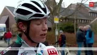 Kirsten Wild wint slotrit in Ronde van Drenthe