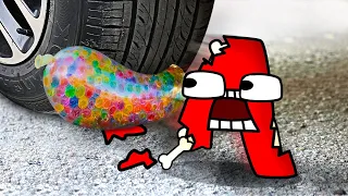 Car Crushing Alphabet Lore vs Orbeez Balloon | Crushing Crunchy & Soft Things by Car - Woa Doodland