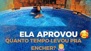 Me Surpreendi😱 || Piscina Steel Pro Max Bestway || parte02.. assista até o final.