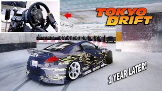 Drifting the Tokyo Drift Parking Lot! (1 Year Later..) No Handbrake Challenge! | (4K)