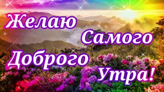 Доброе утро!Пусть жизнь становится светлей!Музыкальная открытка с Добрым Утром!Солнечного утречка!