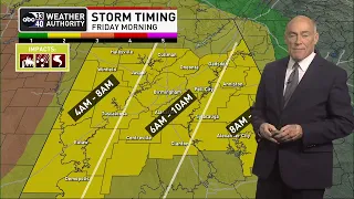 ABC 33/40 News Evening Weather Update for Tuesday, February 28, 2023