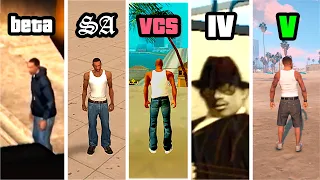 Carl Johnson "CJ" Evolution in GTA Games (Cameos and References)