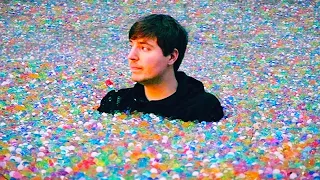 I Put 100 Million Orbeez In My Friend's Backyard part-1