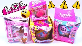 ЖЕСТЬ КУПИЛ LOL Surprise С AliExpress РАСПАКОВКА 4 РАЗНЫХ ШАРОВ ЛОЛ LOL Dolls Fake