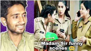 Reaction on Madam Sir Funny Scenes | Madam Sir Drama | Sony Sub | Hamza Views