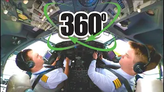 360° cockpit view | UIA B737 | Takeoff from IST Airport | Training Flight