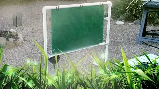 DIY Fog Fence! New Design!! Hi-Efficiency Fog Net! New Material!  Harvest Water from Mist & Fog! $25