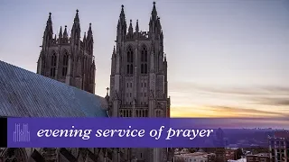 March 24, 2020  Evening Service of Prayer at Washington National Cathedral