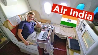 I TRIED FLYING AIR INDIA 787 BUSINESS CLASS!