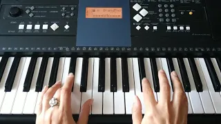 Собачий вальс на синтезаторе/фортепиано!