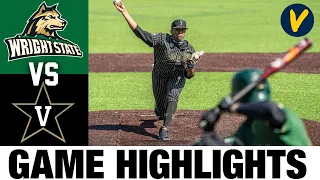 Wright State vs #3 Vanderbilt Game 1 Highlights | 2.22.2020 | 2021 College Baseball Highlights