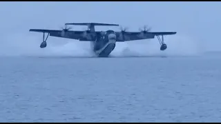 Japanese Navy ShinMaywa US-2 seaplane rescue activities