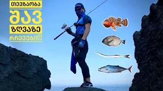თევზაობის სეზონი | რომელი თევზი რა პერიოდში იჭირება შავ ზღვაზე??! + გათამაშება!