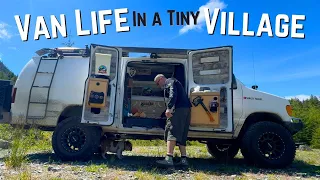 VAN LIFE On a Tiny Island Of 500 People. Camping On NATIVE LAND