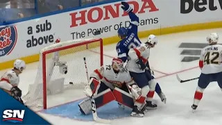 Steven Stamkos Tips Home Shot From Nikita Kucherov vs. Panthers